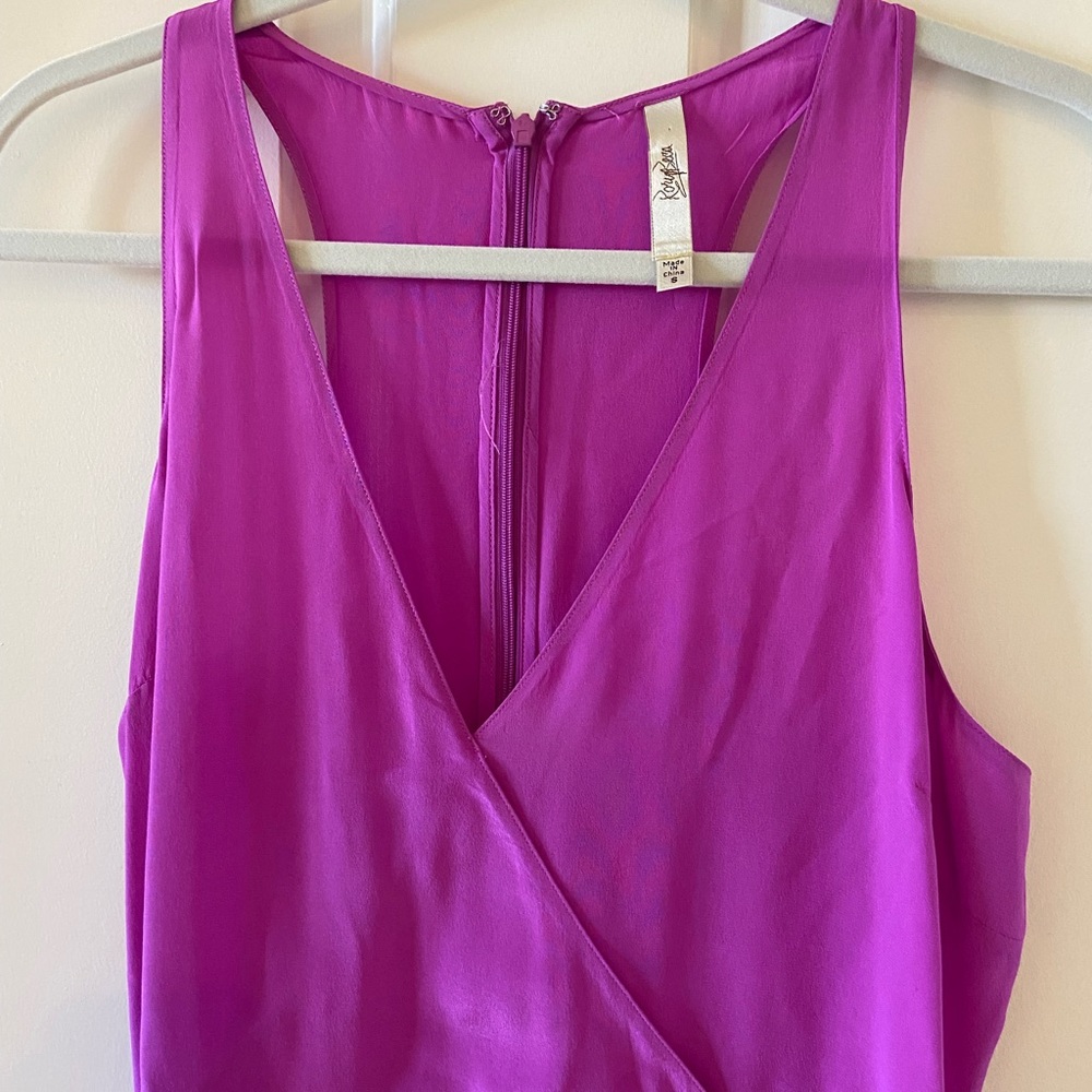 Rory Beca Women's Mini Dress Size Small Purple Magenta - Picture 4 of 6